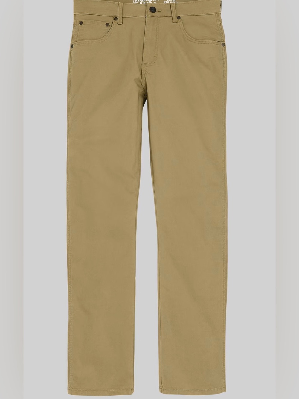 Wrangler Retro Men's Slim Straight leg Jeans in Tan